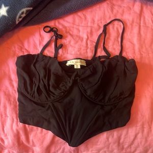 corset top from pacsun extra small